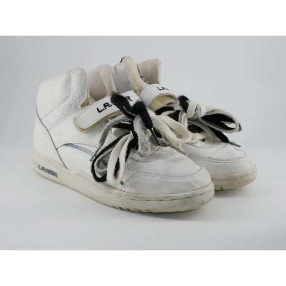 Gear Shoes Vintage La Gear Brats Multi Lace Womens Size